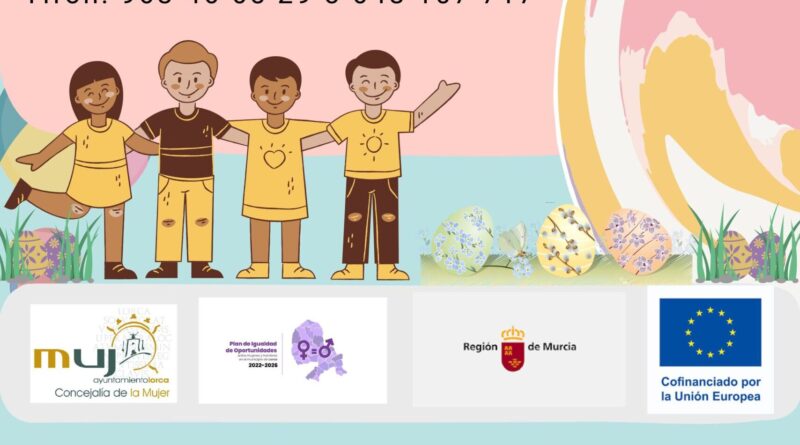 Vuelve el programa ‘Concilia la Semana Santa en Pedanías’ con actividades para las familias de Lorca en vacaciones