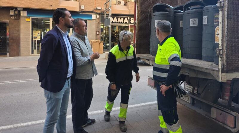 El viernes arranca en Juan Carlos I el montaje de las tribunas para los Desfiles Bíblico Pasionales de la Semana Santa lorquina