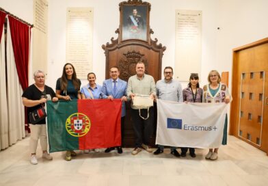 El Ayuntamiento de Lorca recibe la visita de docentes del programa Erasmus+ del CEIP San José
