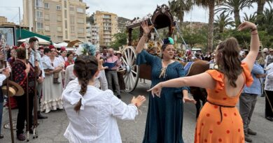 La Romería Rociera de Águilas celebra su XXXVIII edición con gran participación