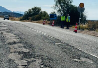 Comienzan las obras de mejora de la carretera que une Mazarrón con Lorca con una inversión superior a 1,2 millones