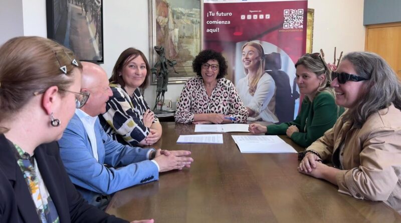 El Ayuntamiento de Puerto Lumbreras e Inserta Empleo mantienen su compromiso de colaboración para impulsar el empleo de personas con discapacidad
