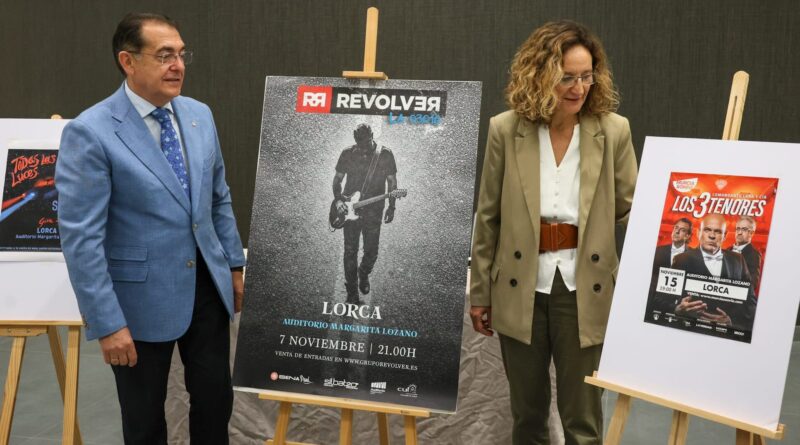 El Auditorio Margarita Lozano se convertirá este otoño en epicentro del humor y la música en directo con Revólver, el Comandante Lara y Santero y Los Muchachos