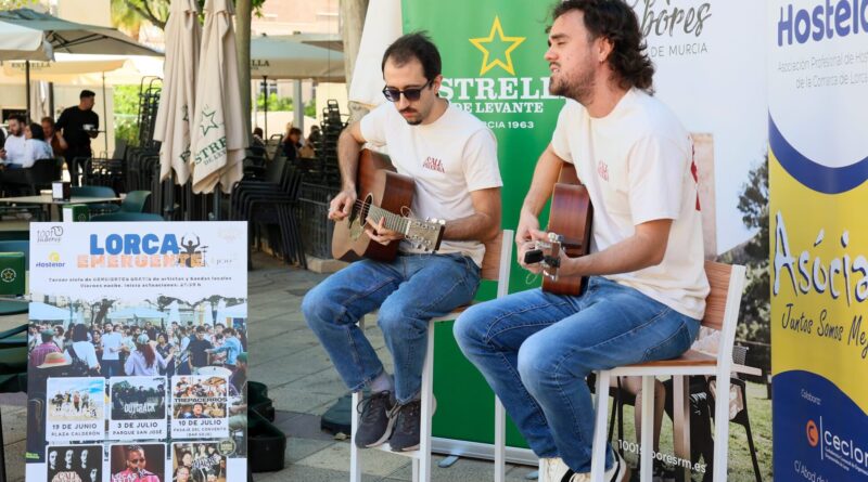 Lorca se convierte este verano en el gran escenario del talento local con el regreso de “Lorca Emergente” y seis noches de música en directo al aire libre