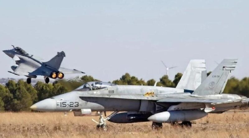 El Ejército del Aire y del Espacio alerta a la población de vuelos supersónicos con estampido perceptible a nivel de superficie