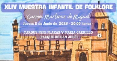 El folclore sale a la calle: la XLVI Muestra Infantil “Carmen Martínez de Miguel” llenará de tradición el Parque de San José