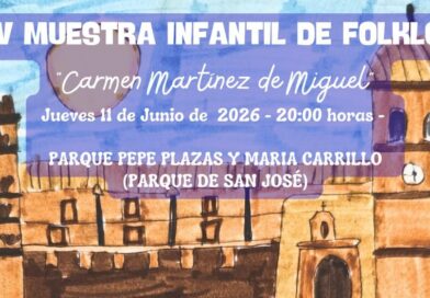 El folclore sale a la calle: la XLVI Muestra Infantil “Carmen Martínez de Miguel” llenará de tradición el Parque de San José