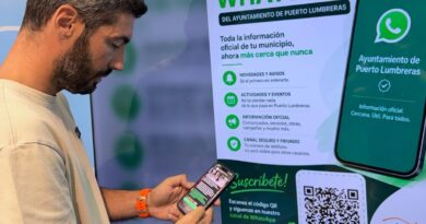 El Ayuntamiento de Puerto Lumbreras estrena canal de WhatsApp para informar de todas las novedades municipales