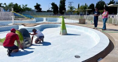 El Ayuntamiento de Puerto Lumbreras inicia las labores de puesta a punto de las piscinas de verano municipales
