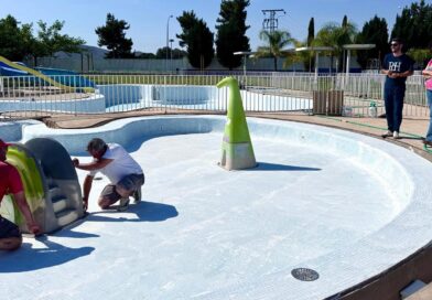 El Ayuntamiento de Puerto Lumbreras inicia las labores de puesta a punto de las piscinas de verano municipales