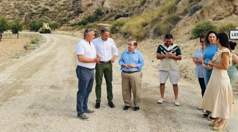Lorca mejora la seguridad y la conectividad con el Pantano de Puentes gracias a la renovación integral de la carretera RM-C15