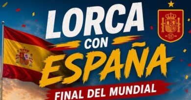 El Coso de Sutullena se convertirá este domingo en el gran punto de encuentro para animar a España en la final del Mundial en una pantalla gigante de 48 m²