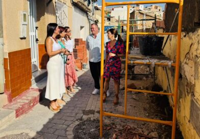 El Gobierno de Lorca efectúa tres órdenes de ejecución y una demolición por ruina en la calle Portijico para mejorar la seguridad y la imagen urbana del Barrio de San Cristóbal