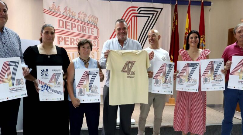 Lorca presenta la 47ª edición de los Juegos Deportivos del Guadalentín, el gran referente regional del deporte popular