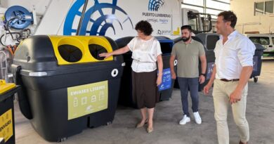 El Ayuntamiento de Puerto Lumbreras inicia la colocación de 621 nuevos contenedores de basura por todo el municipio