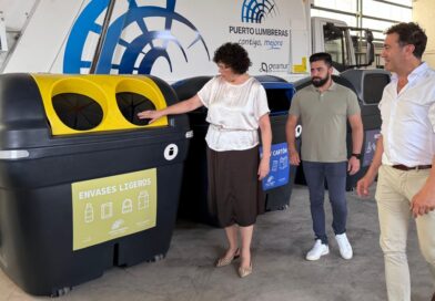 El Ayuntamiento de Puerto Lumbreras inicia la colocación de 621 nuevos contenedores de basura por todo el municipio