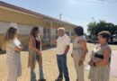 El Ayuntamiento de Lorca mejora la imagen del local social de La Torrecilla con trabajos de pintura en su fachada y elementos exteriores