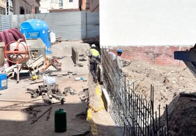 Comienzan las obras de adecuación del aparcamiento situado junto a la nueva sede del Ayuntamiento de Puerto Lumbreras