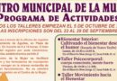 El Ayuntamiento de Águilas presenta la programación de talleres del Centro de la Mujer para el próximo trimestre