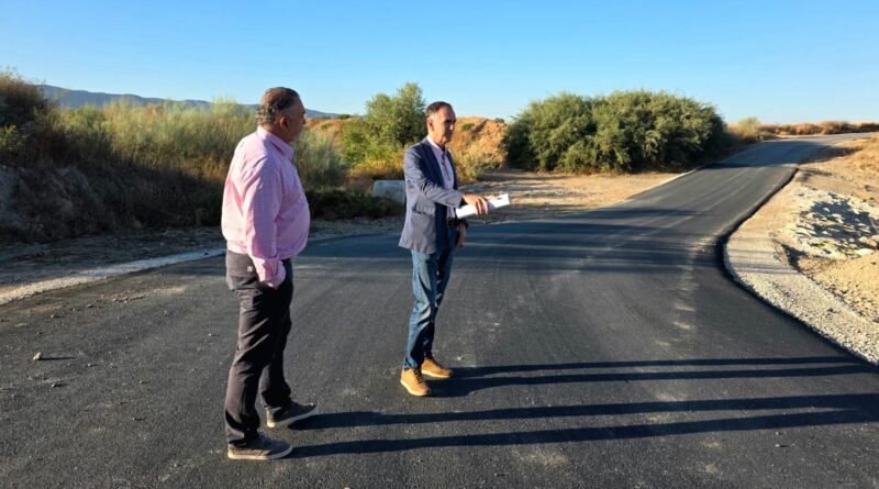 El Ayuntamiento de Lorca finaliza tres nuevas obras para reparar los daños de las lluvias en las pedanías con una inversión superior a los 112.000 euros