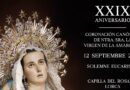El Paso Blanco conmemora el XXIX aniversario de la Coronación Canónica de la Virgen de la Amargura