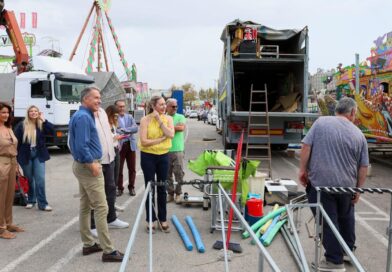 El Ayuntamiento despliega un amplio dispositivo logístico extraordinario en el casco histórico y el Huerto de la Rueda para la Feria de Lorca