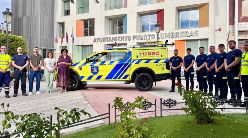 El Ayuntamiento de Puerto Lumbreras incorpora un nuevo vehículo al Servicio Municipal de Emergencias y Protección Civil