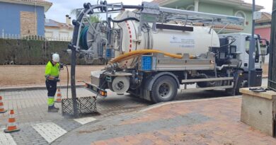 El Ayuntamiento de Lorca destaca la actuación coordinada y la efectividad de todos los servicios municipales tras las lluvias de este fin de semana