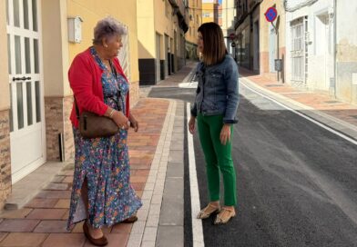 Finalizan las obras de renovación integral de la calle Oria y Cantoria en el barrio de San José