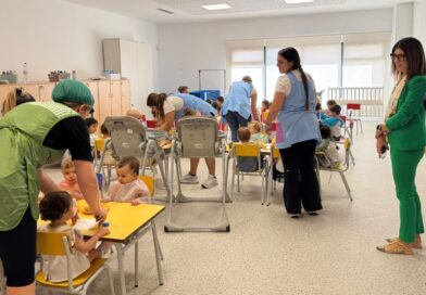 El servicio de comedor de la Escuela Infantil de San Antonio entra en funcionamiento para facilitar la conciliación de las familias lorquinas