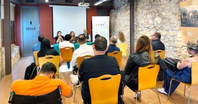 Lorca recibe a una delegación de la Universidad Nacional Abierta a Distancia de Colombia, que considera como ‘caso de éxito’ el Consejo Social de Lorca