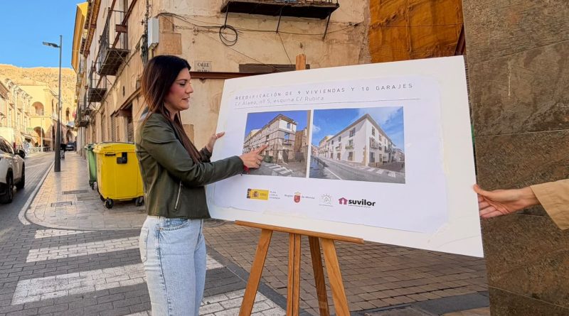 La promoción de viviendas asequibles de calle Álamo con Rubira sale a licitación por 1,4 millones de euros